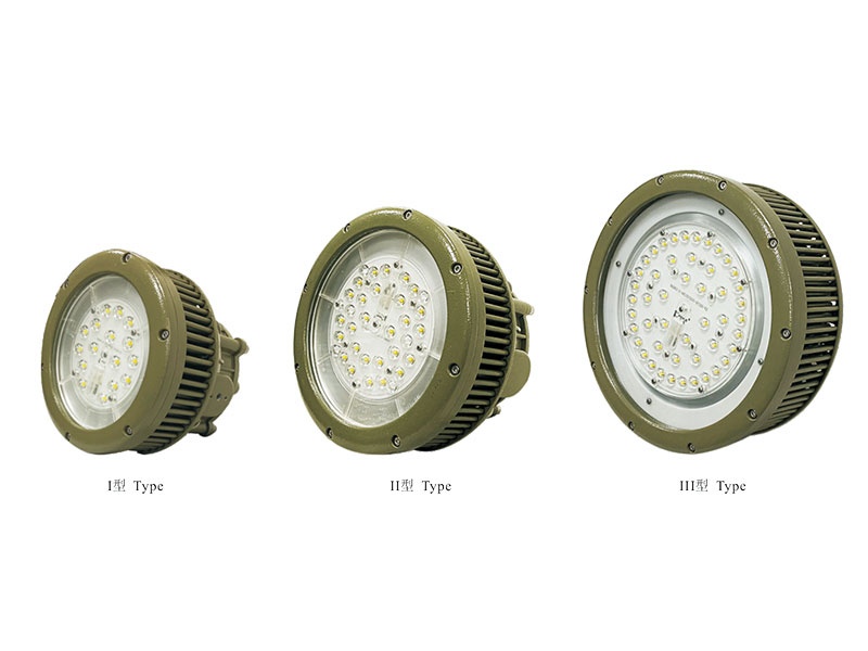 Waterproof, dustproof and anticorrosive LED lamp (tempered glass transparent cover)